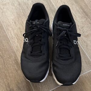 On Running Black and White Sneakers